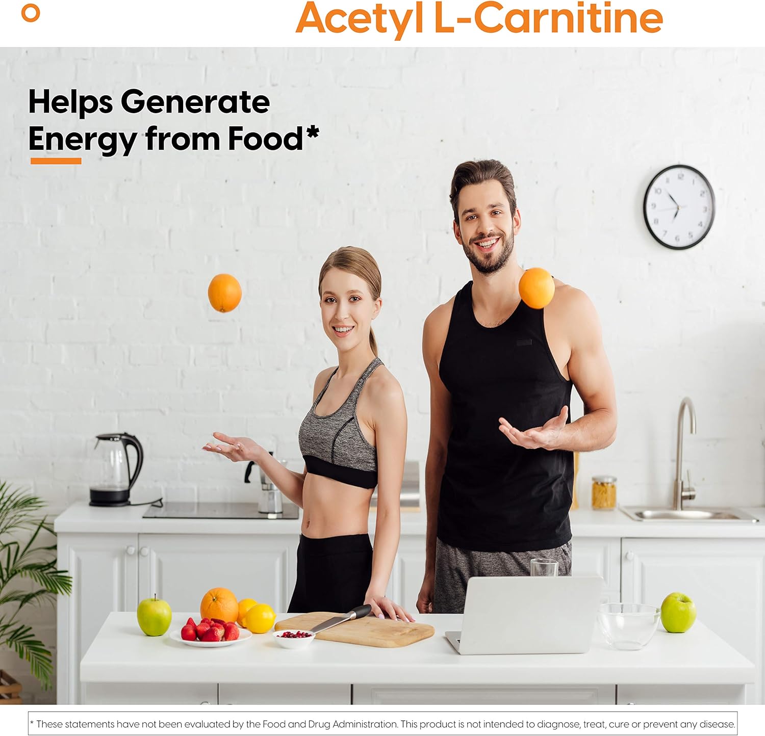 Doctor's Best Acetyl L-Carnitine, Help Boost Energy Production, Support Memory/Focus, Mood, Non-GMO, Vegan, Gluten Free, 120 Count (Pack of 1) (DRB-00152): Health & Personal Care