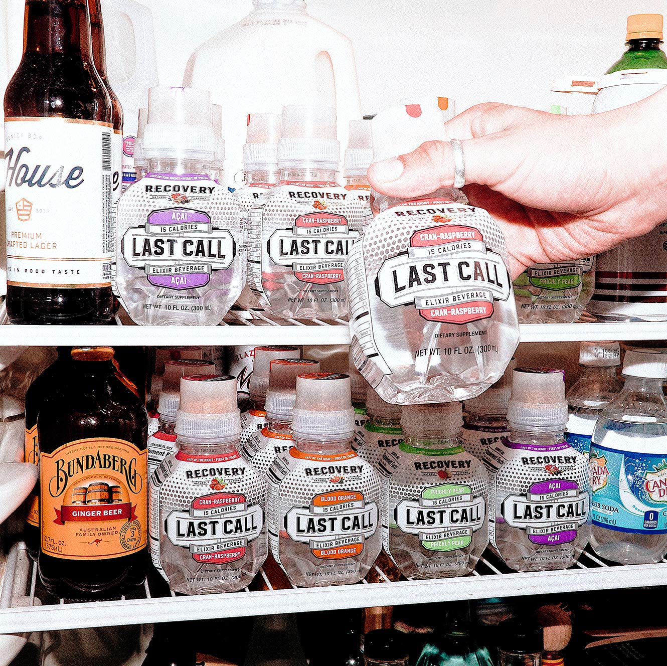 Last Call Recovery & Hangover Prevention Water, Acai, 10 Ounce Bottle