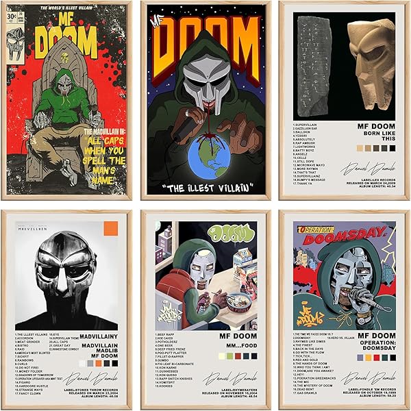 特大⭐︎MF DOOMポスター