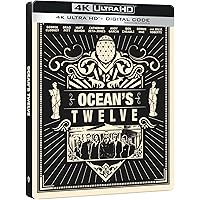 Ocean's Twelve (4K Ultra HD Steelbook + Digital) [4K UHD]