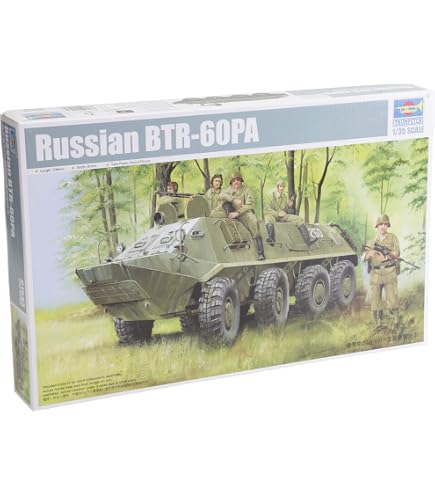 Maquette Trumpeter BM-21 Grad – 1/35, Lance-roquettes Multiple, Assemblage Débuté