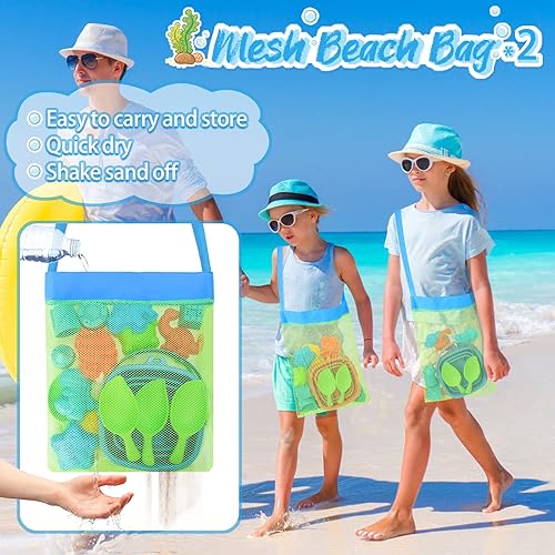RACPNEL Collapsible Beach Buckets Beach Toys for Kids, Foldable