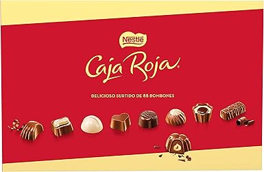 Nestlé Caja Roja Bombones de Chocolate - Bombones 800 gr: Amazon.es: Alimentación y bebidas