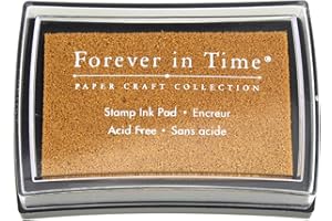 Homeford Stamp Ink Pad, 3-Inch (Metallic Gold)