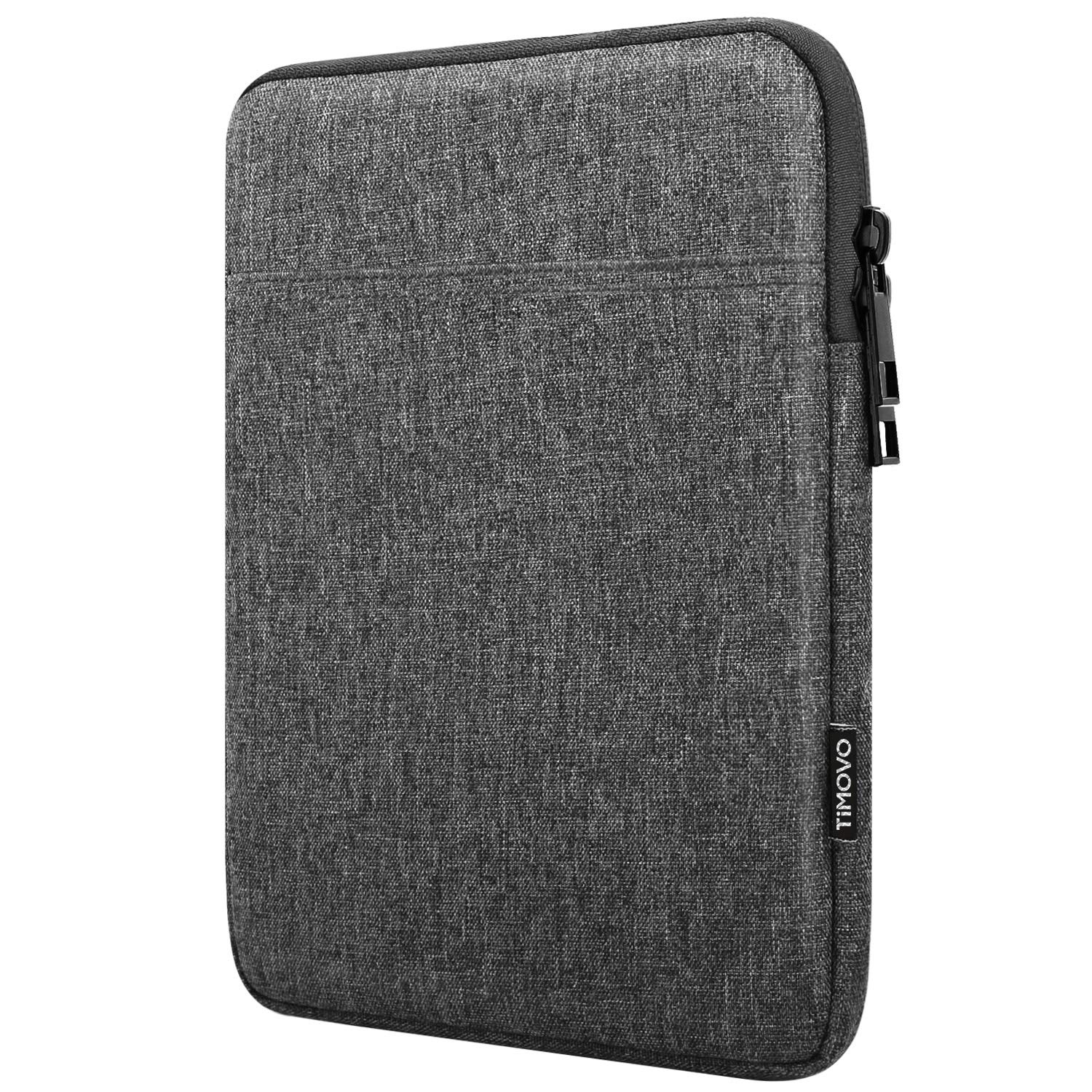 TiMOVO 9-11" Tablet Sleeve Bag for iPad 11-inch A16 2025, iPad 10.9"/10.2"| Air 11 Inch/5th/4th Gen. 10.9", Galaxy Tab A9+/A11Plus 11", Protective Bag Fit Smart Keyboard, Dark Gray