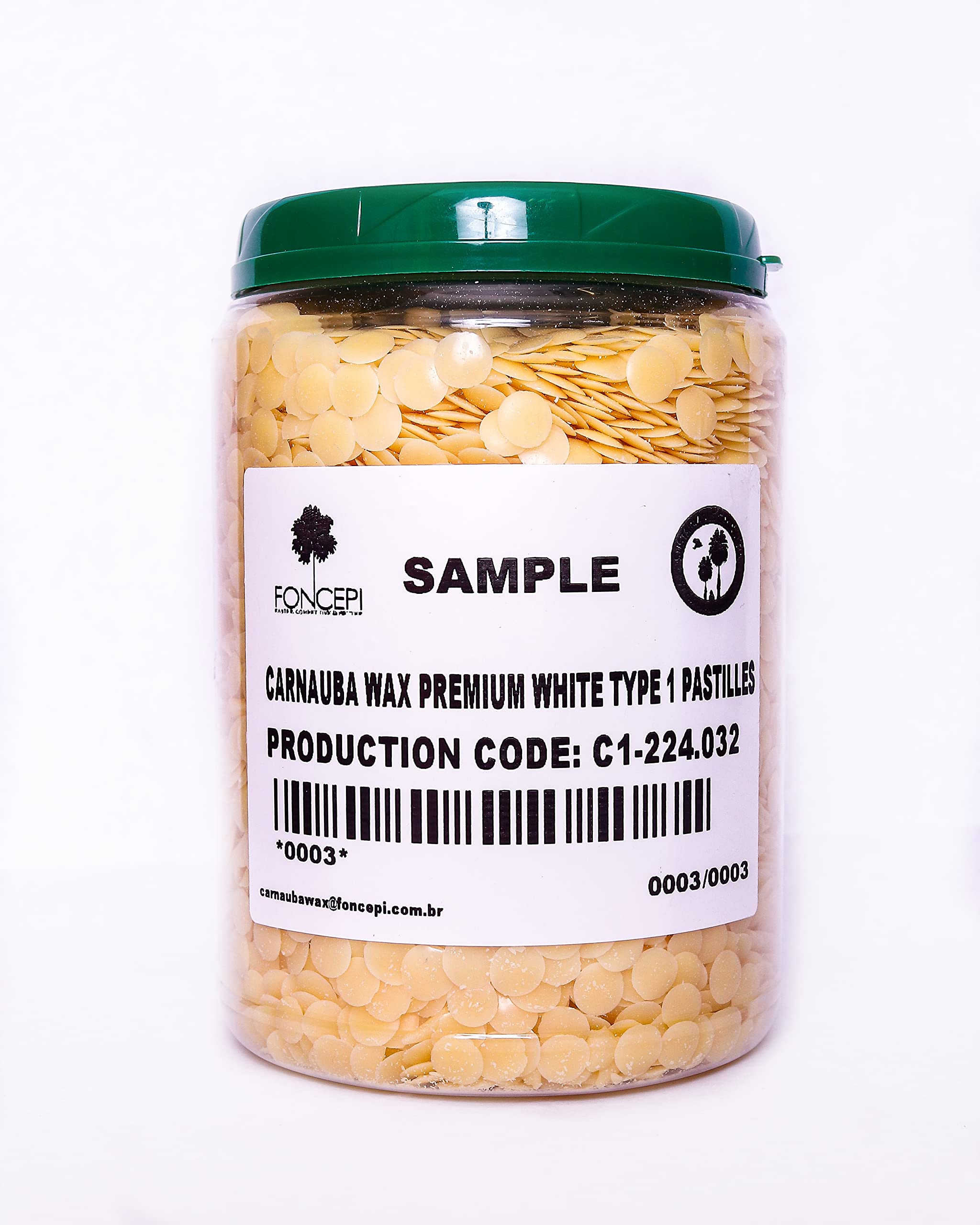 Carnauba Wax Flakes Organic and Vegan Ideal for At Home Cosmetics Production 8oz Bag