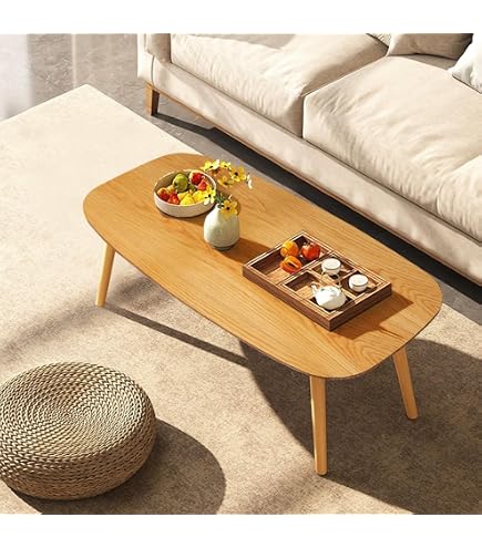 Japanese Kotatsu Heater Table With Folding Legs - 36x20 Inch Natural Walnut Wood - 400W Electric Heater For USA/Canada (110V)