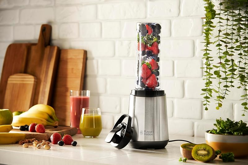 Standmixer To Go, Edelstahl, 600 ml, Mit Mixbecher