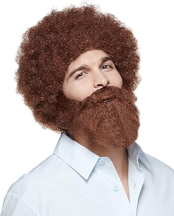 Bob ross wig amazon Clearance