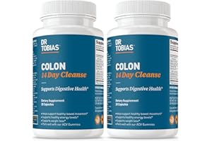 Dr. Tobias Colon 14 Day Cleanse, Advanced Gut Cleanse Detox for Women & Men (28 Count (Pack of 2))