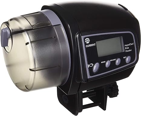 Amazon Com Current Usa 3860 Aquachef Automatic Fish Feeder Pet