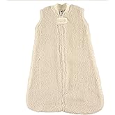 Hudson Baby Unisex Baby Plush Sleeping Bag, Sack, Blanket, Cream Sherpa, 0-6 Months