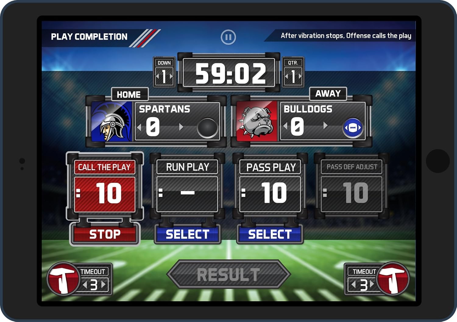 NFL Pro Bowl Electric Football Game: Toys & Games