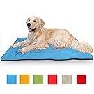 Downtown Pet Supply Comfort Pet Dog Crate Mat and Nap Pad, Large-Blue, by