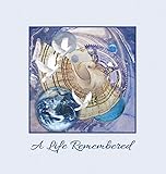 A Life Remembered Funeral Guest Book, Memorial