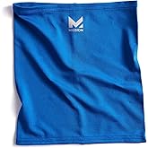 MISSION Cooling Compact 6-in-1 Neck Gaiter, Mission Blue - Lightweight & Durable - Cools Up to 2 Hours - UPF 50 Sun Protectio