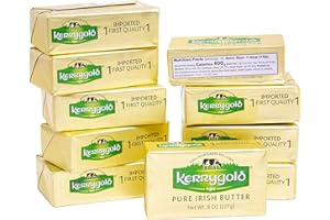 Kerrygold Salted Butter, 8 Oz Foil Pack (Pack of 10)