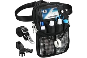 ProCase Nurse Fanny Pack, Utility Medical Nursing Fanny Pack for Women, Nurse Organizer Pouch to Carry Stethoscopes and Medic