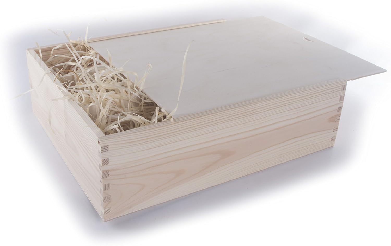 Caja Madera para 3 botellas de vino con tapa deslizante y asa: Amazon.es: Hogar