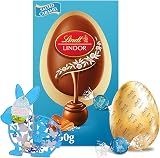 Topline Lindt Milk Chocolate Easter Egg Salted Caramel Truffles 260g Gift for view 1