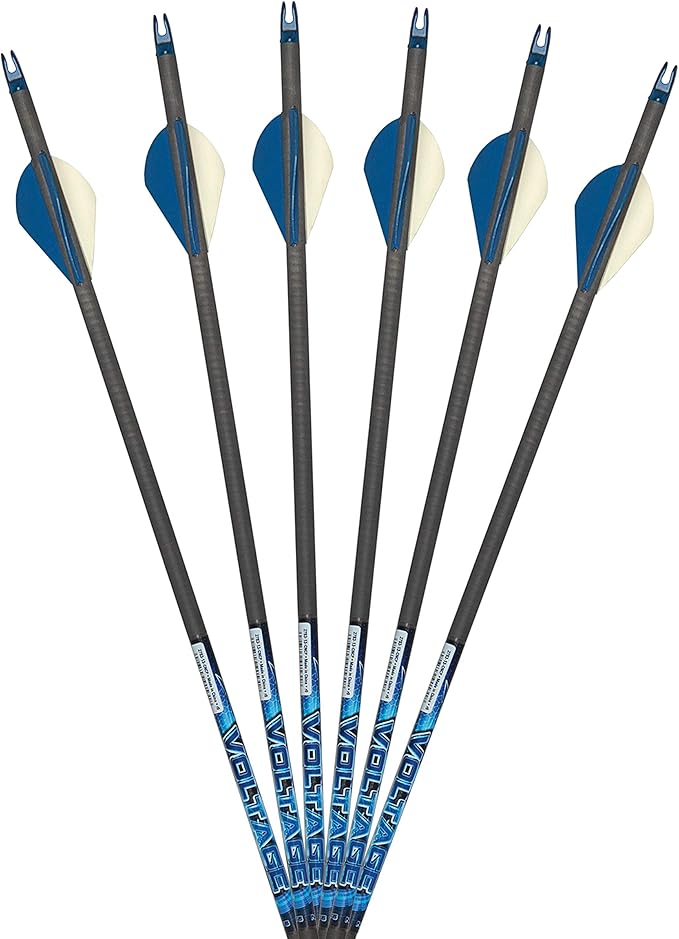 Allen Company Atomic Carbon Arrows, Archery, 4Pack (Sizes 29" and 30