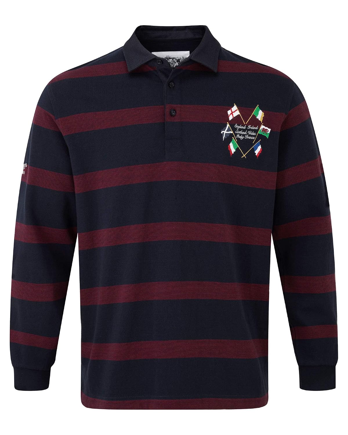 Rugby Nations Long Sleeve Rugby Shirt 
