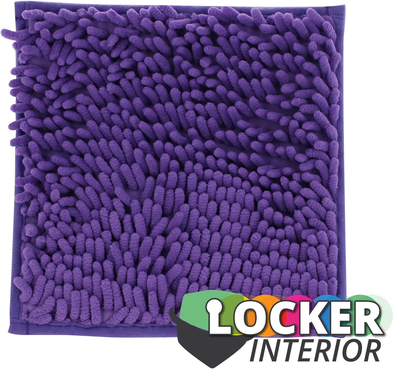 School Locker Interior 10" Square Locker Fur Rug Carpet