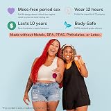 Pixie Cup Menstrual Disc - 100% Medical-Grade Silicone, 12 Hour Comfort view 3