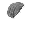 District Comfortable Slouch Beanie - Light Grey Heather DT618 O/S