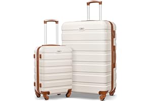 Suitour Luggage Sets 2 Piece with Spinner Wheels,Hard Shell 20 Carry on Suitcase and 28 inch Luggage with Spinner Wheels Suitcase Set with TSA Lock(20in/28in)