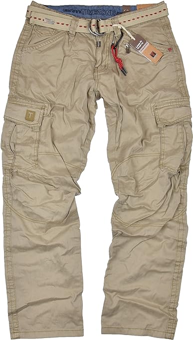 Timezone Herren Cargo Hose Benito 6097 Dune Brown