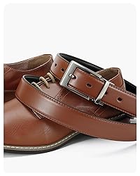 CHAOREN Mens Belts Leather - 1.25" Reversible Belts