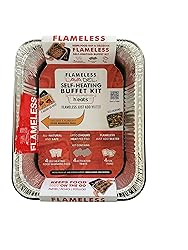 Lava Gel Self-Heating Buffet Kit – Flameless Food