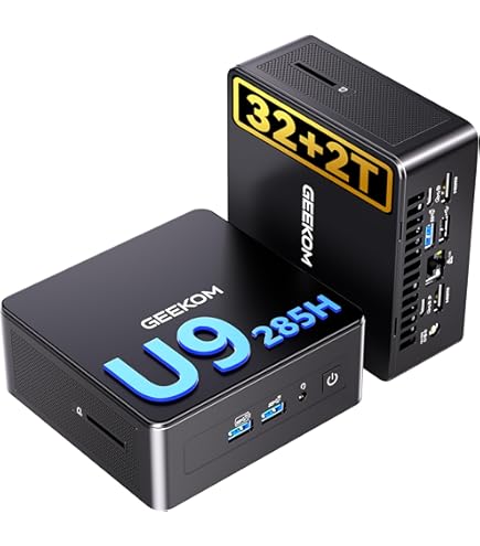 MSECOREミニPC コンパクトモデル Amazon.com: msecore Mini PC i9, 64G RAM 1T SSD with Core i9-9900KF