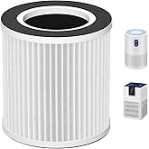 B-D02L replacement filter,compatible with MOOKA B-D02L/M05 Air purifier,Also fits VEWIOR B-D02U&KOIOS B-D02L air purifier,Replacement Filter for MOOKA Air Purifier Replacement Filter B-D02L 1-Pack
