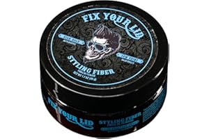 Fix Your Lid Styling Fiber for Men's Hair – High Hold and Low Shine with Matte Finish – Hair Fiber for all Mens Hair Types & Styles - Easy To Wash Out - 1.7 Oz