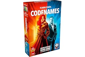 CGE CZECH GAMES EDITION CGE Codenames Board Game (2nd Edition) The Top Secret Word Association Party Game for Friends & Family Game Nights, 4+ Players