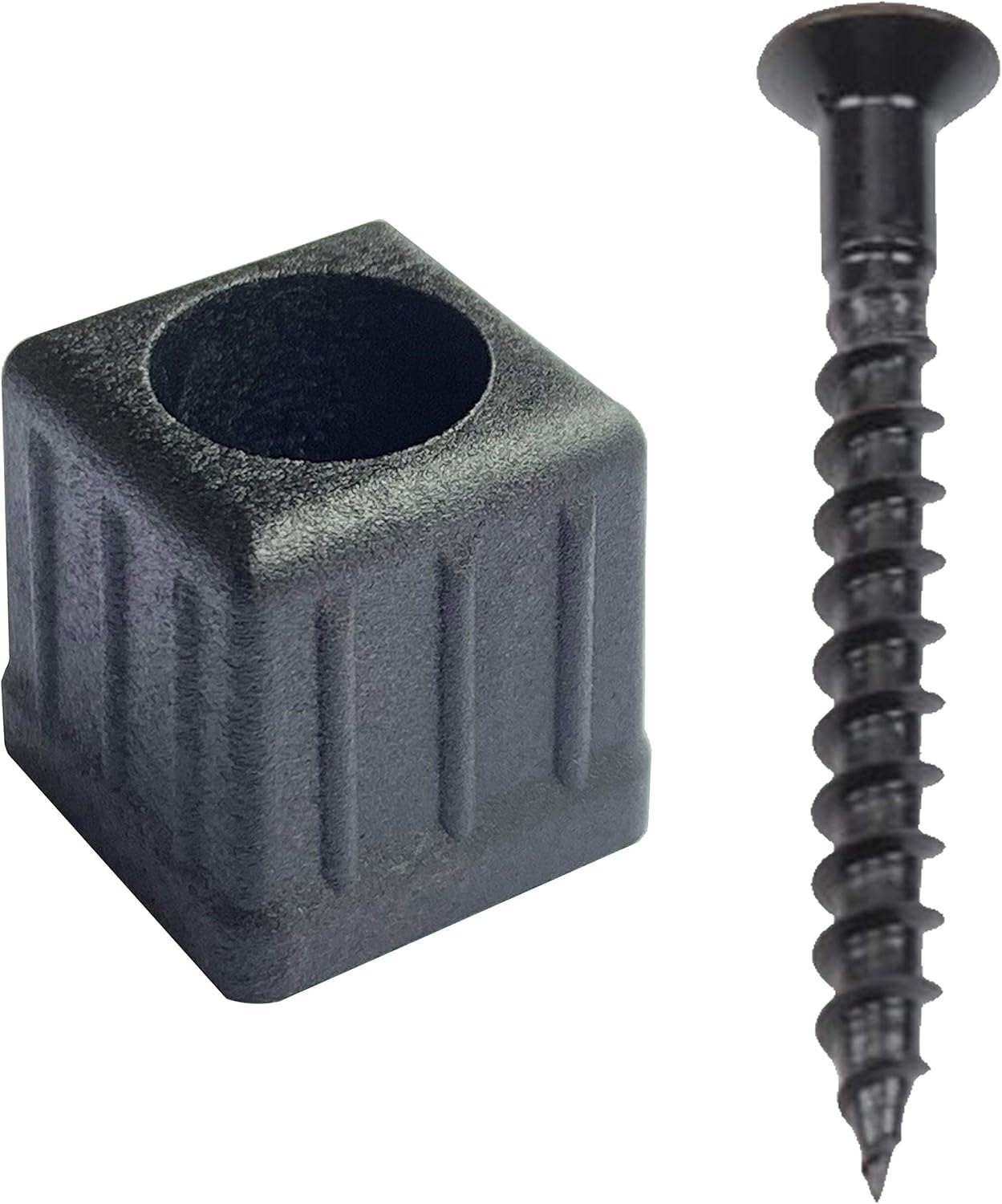 Myard Baluster Connectors with Screws for Deck Handrail Railing Fencing