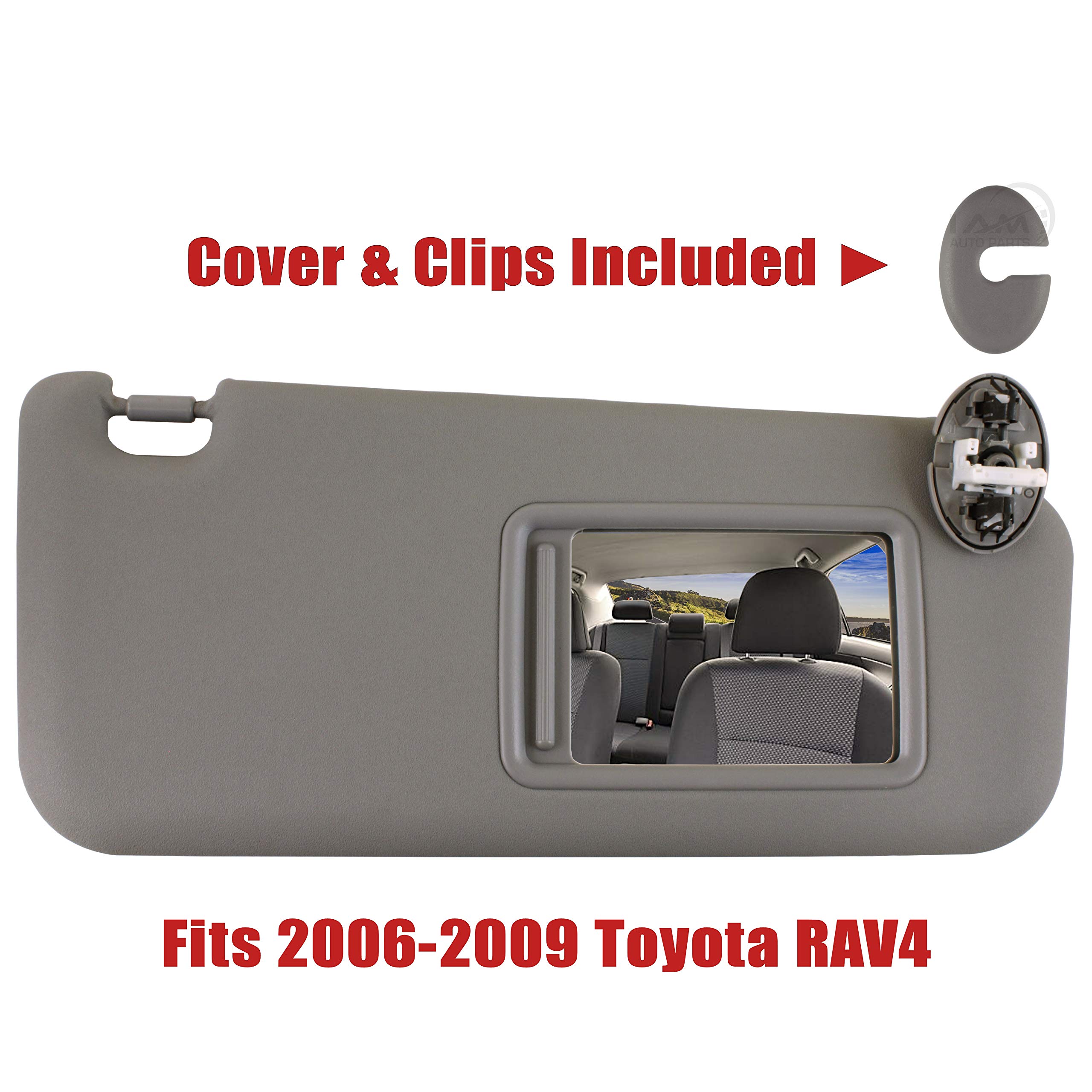 Toyota Rav4 2004 2005 Driver Side Sun Visor Without Vanity Lamp Ivory Genuine Auto Parts And Vehicles Car Truck Sun Visors Magenta Cl