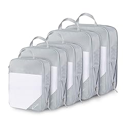 Compression Packing Cubes for Travel, 5 Set Packing