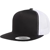 Flexfit Men's one_Size Trucker Cap, Black, Alpha