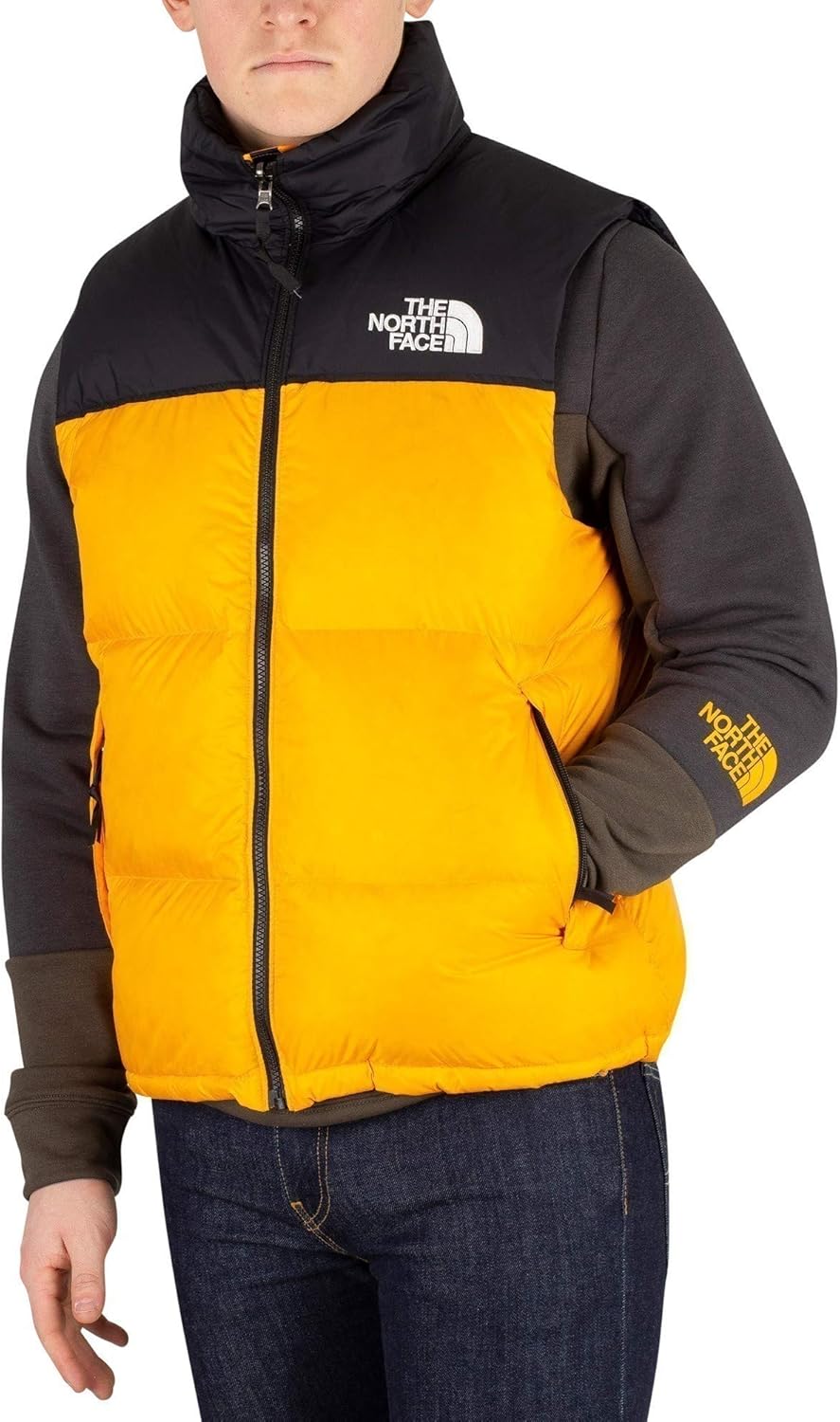 gilet in piuma d'oca da uomo