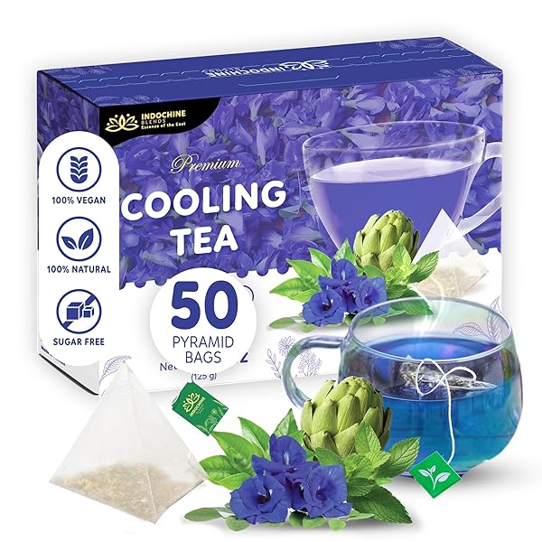 INDOCHINE BLENDS TEA BAGS | SUGAR-FREE, CAFFEINE-FREE HERBAL...