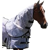 Professional's Choice Pc Fly Neck Cover Large (PCFNC-200GRY/BLA)
