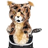 Daphne's Headcovers Bobcat Driver Headcover | Premium Driver Headcovers | Funny Golf Club Covers | Stylish Protection for Your Clubs | Men's Golf Gear | Driver Headcover for Men and Women