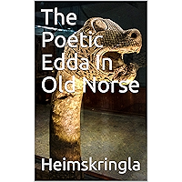The Poetic Edda In Old Norse book cover