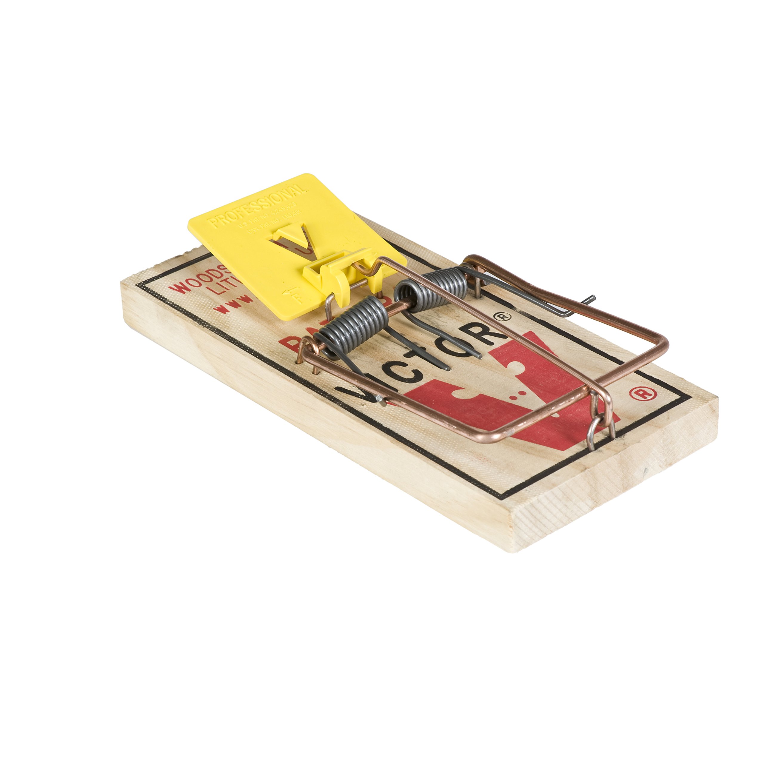 Photo 1 of Victor M205 Easy Set Plastic Pedal Sustainably Sourced FSC Wood Humane Snap Rat Trap