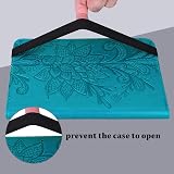 GLANDOTU Case for Huawei Mediapad T3 10 9.6" Tablet Folio Flip Wallet Lace view 7
