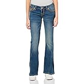 True Religion Womens Joey Lowrise Flare Super T Jean