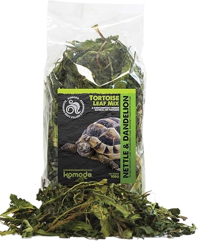 Komodo Tortoise Leaf Mix Nutrient Rich Chews 100g